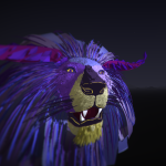 Ice Lion in VR